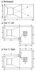 how to measure a pool's surface area