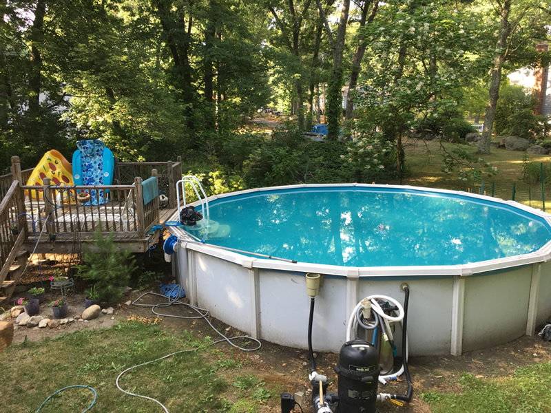 Tewksbury Ma Above Ground Pool