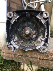 rusty pool motor