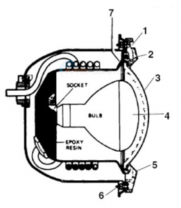 incandescent pool light