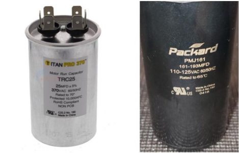 The Two Types of pool pump Capacitors
